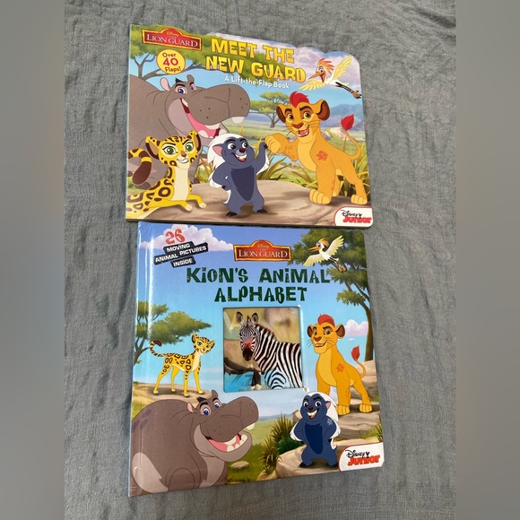 Disney Other Disney The Lion Guard Books Set Of 2 Poshmark